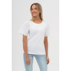 BUDMIL karcsúsított póló Női S fehér