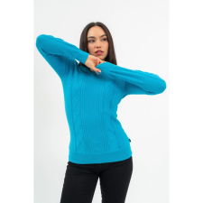 BUDMIL Környakú kötött pulóver Női M türkiz 20050820-002252-0399 női pulóver, kardigán