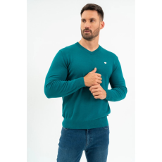 BUDMIL Kötött pulóver Férfi L zöld 20050829-003252-0499