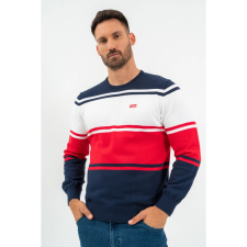 BUDMIL Kötött pulóver Férfi XL s.kék-fehér 20050831-001252-0599 férfi pulóver, kardigán