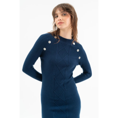BUDMIL Kötött ruha Női M s.kék 20650038-002252-0399