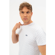 BUDMIL modern fit póló Férfi M fehér 20310106-001251-0399 férfi póló
