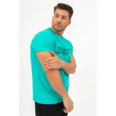 BUDMIL modern fit póló Férfi M zöld 20300444-002251-0399