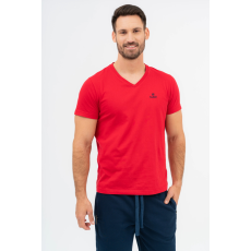 BUDMIL modern fit póló Férfi XL piros