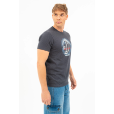 BUDMIL modern fit póló Férfi XXL s.kék-melír 20300445-003251-0699 férfi póló