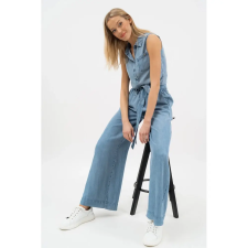 BUDMIL Női bőszárú hosszúnadrág lyocell sötétkék L 20630157-001261-0499 női nadrág