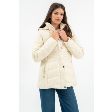 BUDMIL női téli kabát, CELINA25, Bézs, 2XL női dzseki, kabát