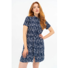 BUDMIL Nyári ingruha Női S s.kék-fehér 20660022-003251-0299