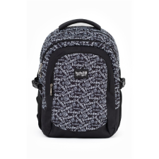 BUDMIL ovális hátitáska Unisex fekete-fehér 10110149-086253-0000 iskolatáska
