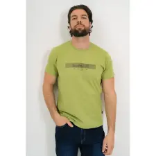 BUDMIL Póló Férfi XXXXL zöld 20300457-001262-0899 férfi póló