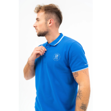 BUDMIL regular fit galléros póló Férfi L királykék 20730262-001251-0499 férfi póló
