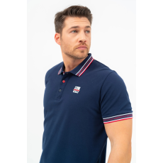 BUDMIL regular fit galléros póló Férfi XL s.kék 20730263-002251-0599