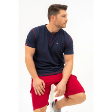 BUDMIL regular fit póló Férfi L s.kék 20310105-002251-0499