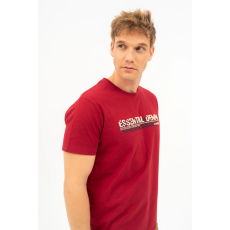 BUDMIL regular fit póló Férfi S piros 20300446-007251-0299