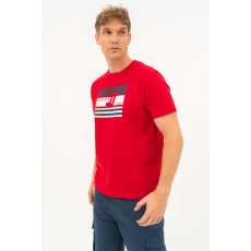BUDMIL regular fit póló Férfi XXXXL piros 20300446-006251-0899