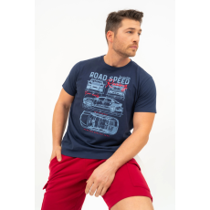 BUDMIL regular fit póló Férfi XXXXL s.kék 20300446-012251-0899
