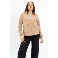 BUDMIL Rövid fazonú átmeneti dzseki Női L bézs 20110017-001252-0499 női dzseki, kabát