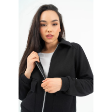 BUDMIL Rövid fazonú átmeneti dzseki Női M fekete 20110017-002252-0399