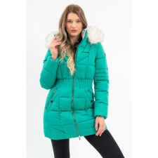 BUDMIL téli kabát Női S s.zöld 20030557-001252-0299 női dzseki, kabát