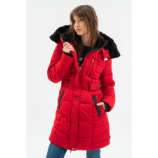 BUDMIL téli kabát Női S sötét piros 20030556-002252-0299 női dzseki, kabát