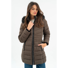 BUDMIL téli kabát Női XL barna 20030554-002252-0599 női dzseki, kabát
