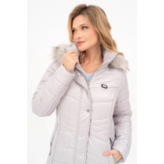 BUDMIL Téli kabát Női XS ezüstszürke 20030538-001242-0199