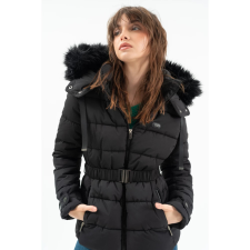 BUDMIL téli kabát Női XXL fekete 20030551-002252-0699 női dzseki, kabát