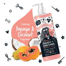 Bugalugs Luxury 2in1 - kókusz és papaya sampon 250ml kutyasampon