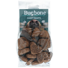 Bugbone rovarfehérjés hipoallergén kutya snack szívecskék, 180 g / 24 darab jutalomfalat kutyáknak
