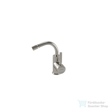 Bugnatese KOBUK bidet csaptelep leeresztővel szálcsiszolt nikkel színben 2223NS csaptelep