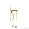 Bugnatese KOBUK szabadon álló kádtöltő csaptelep kézizuhannyal,matt bronz 2290PBO