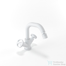 Bugnatese Millenovecinquanta bidet csaptelep leeresztővel, fehér színben színben 4544BI csaptelep