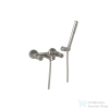Bugnatese MOON Kádcsaptelep zuhanyszettel szálcsiszolt nikkel színben