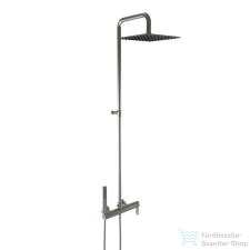 Bugnatese Morse zuhanyrendszer fej- és kézizuhannyal,szálcsiszolt nikkel 1042CNS csaptelep