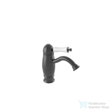 Bugnatese OXFORD alacsony bidet csaptelep click-clack leeresztővel,matt fekete 6319SCNE csaptelep