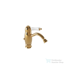 Bugnatese OXFORD Alacsony bidet csaptelep leeresztővel arany színben 6325DO csaptelep