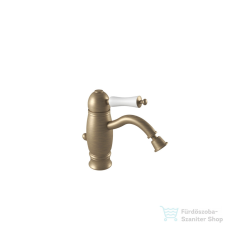 Bugnatese OXFORD Alacsony bidet csaptelep leeresztővel matt bronz színben 6325BO csaptelep