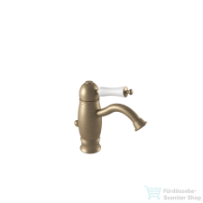 Bugnatese OXFORD Alacsony mosdó csaptelep, automata leeresztővel, matt bronz 6319BO csaptelep