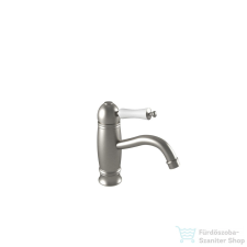 Bugnatese OXFORD Alacsony mosdó csaptelep, leeresztő nélkül, szálcsiszolt nikkel 6328NS csaptelep