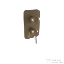 Bugnatese OXFORD falsík alatti kád/zuhany csaptelep belső egységgel,bronz 6392BR csaptelep