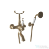 Bugnatese OXFORD Kádcsaptelep, zuhanyszettel, bronz színben 6302BR