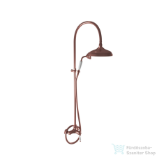 Bugnatese OXFORD zuhanyrendszer 20 cm-es fejzuhannyal,zuhanyszettel,rame 6336CRA csaptelep
