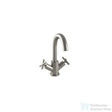 Bugnatese RODOS mosdó csaptelep automata leeresztővel,szálcsiszolt nikkel 7334NS csaptelep