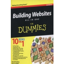  Building Websites All-in-One For Dummies – David Karlins idegen nyelvű könyv