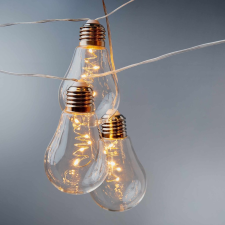 BULB LIGHTS égősor villanykörték LED, 10 égővel USB csatlakozóval világítás