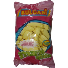 BULGARI marsh mallow csokival  töltött banán pillecukor 1000g csokoládé és édesség