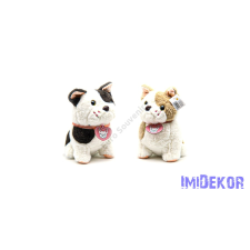 Bulldog kutya figura 23x15 cm - Sötét dekorációs kellék