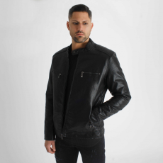  Bullett Racer Jacket - fekete motoros dzseki - Méret: M