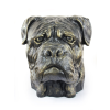  Bullmasztiff, Bulmasztiff - kutya mellszobor, nagy kutyafej a kertbe, egyedi nappali dekoráció az Art-Dogtól