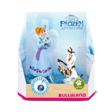 Bullyland 12938 Disney - Jégvarázs Olaf kalandjai: Anna és Olaf medállal játékszett kulcstartó